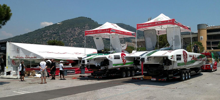Team Abu Dhabi Places First in Internationale Motonautique Class 1 World Powerboat Championship