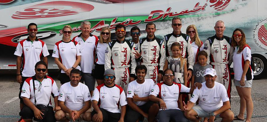 Team Abu Dhabi Places First in Internationale Motonautique Class 1 World Powerboat Championship