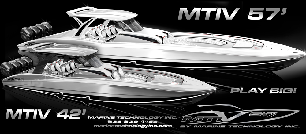 Mti V 57 Center Console Offshore High Performance Powerboat Model For Sale