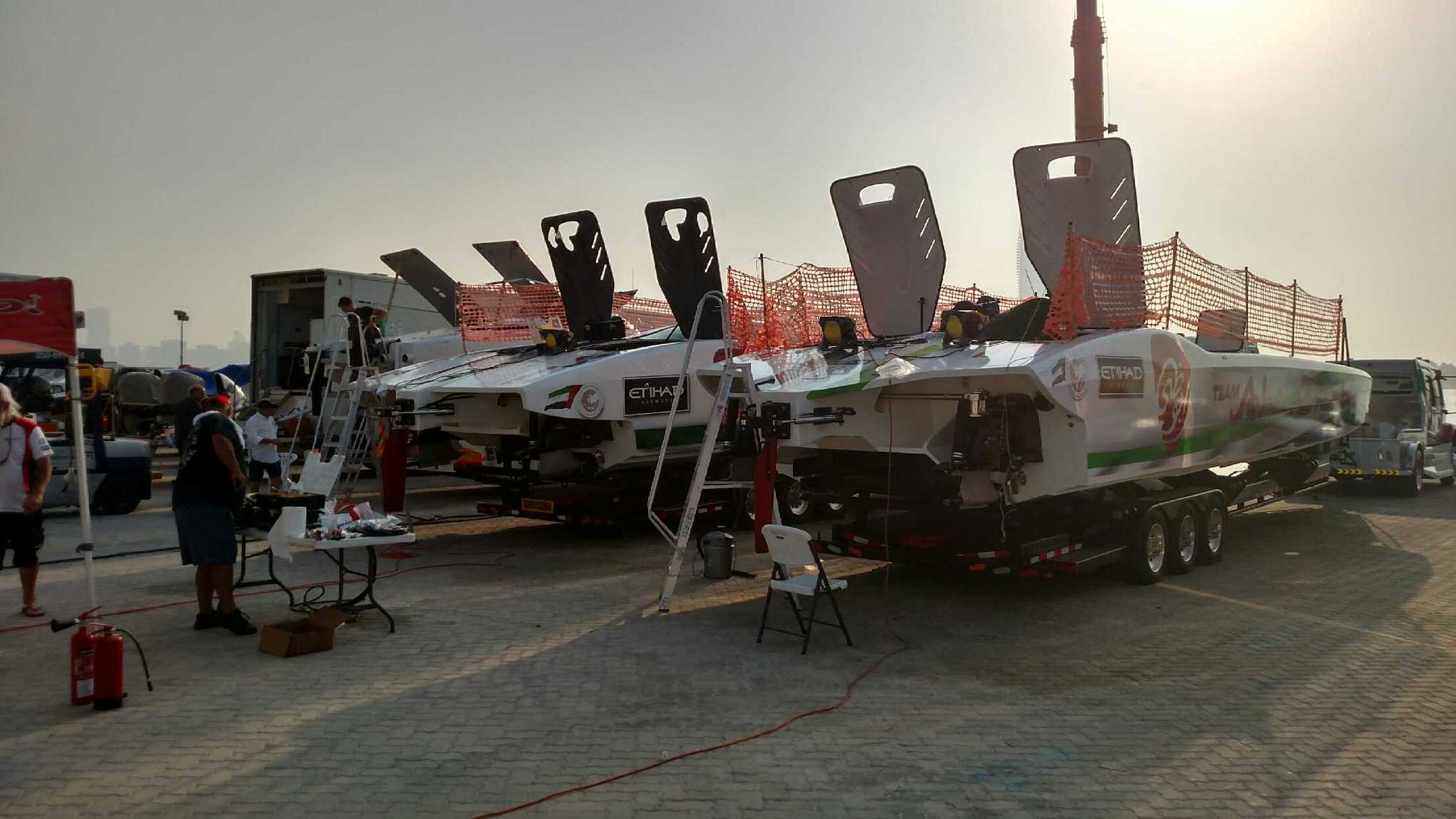 MTI and Team Abu Dhabi at the 2016 UIM Class 1 World Powerboat Championship